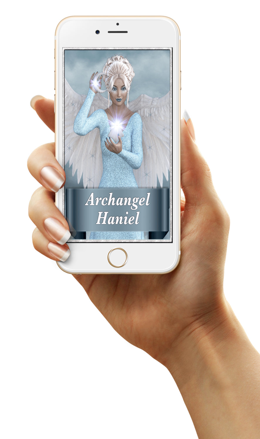 More Than Charms Archangel Haniel Wall Papers and Digital Cards